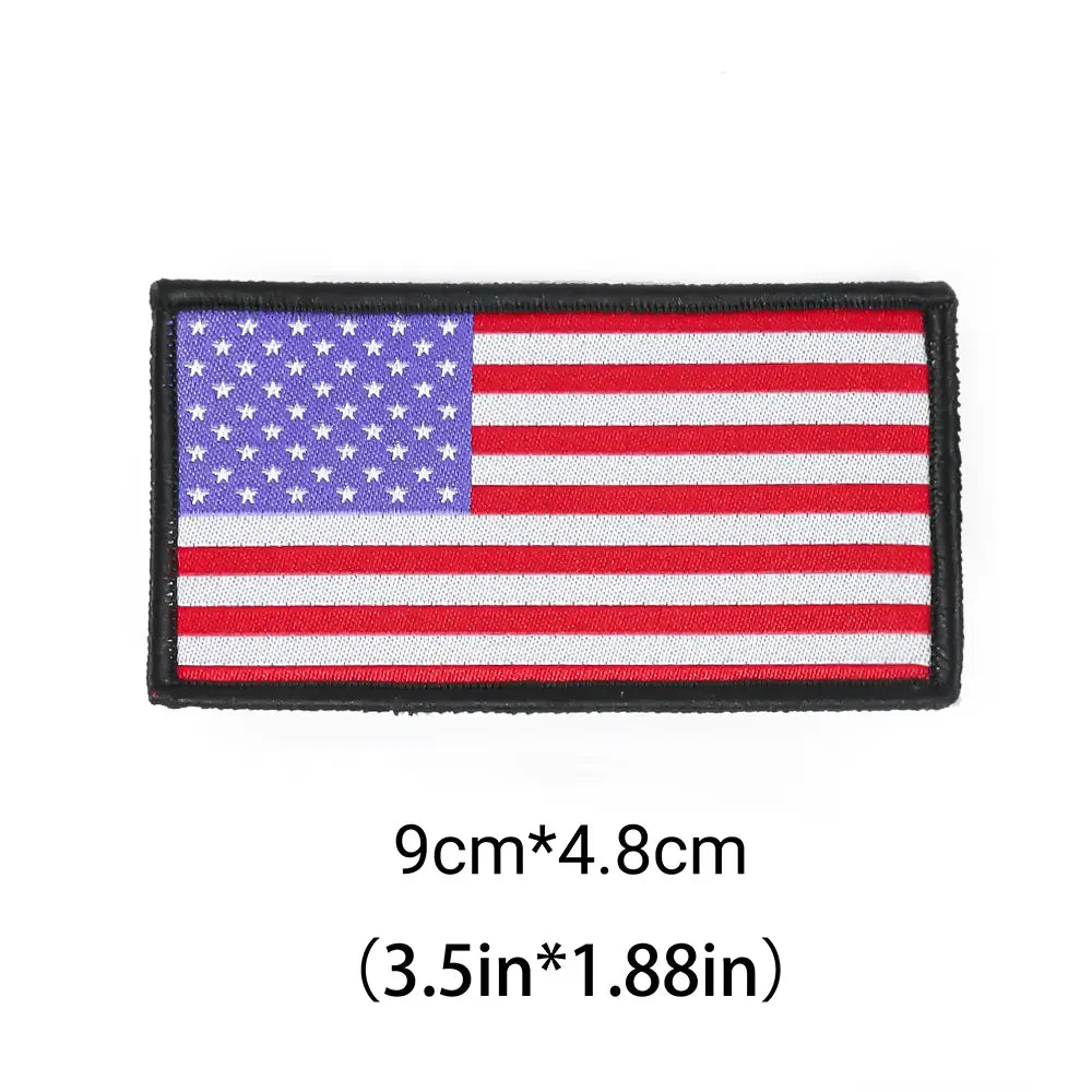 Embroidered Velcro Patches