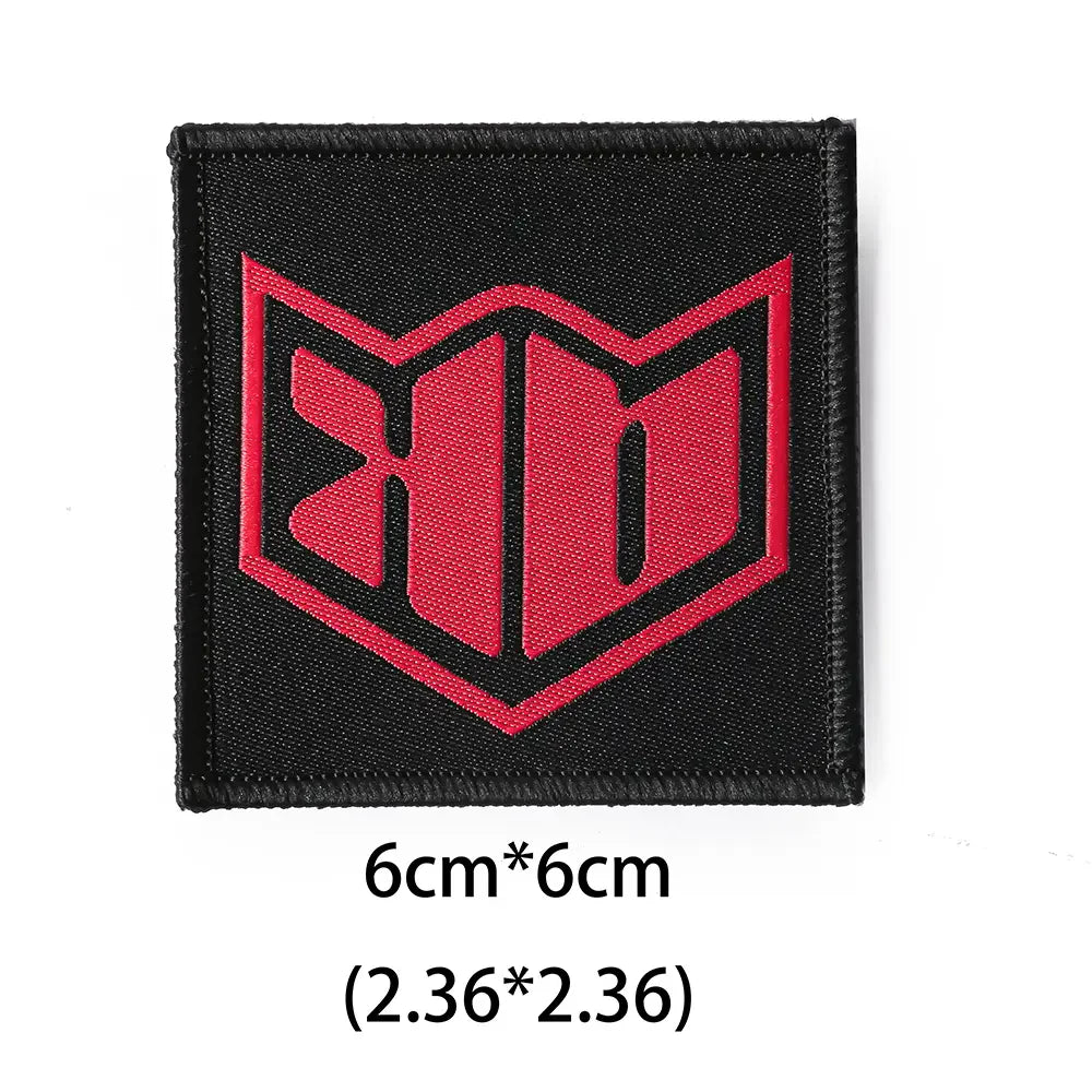 Embroidered Velcro Patches