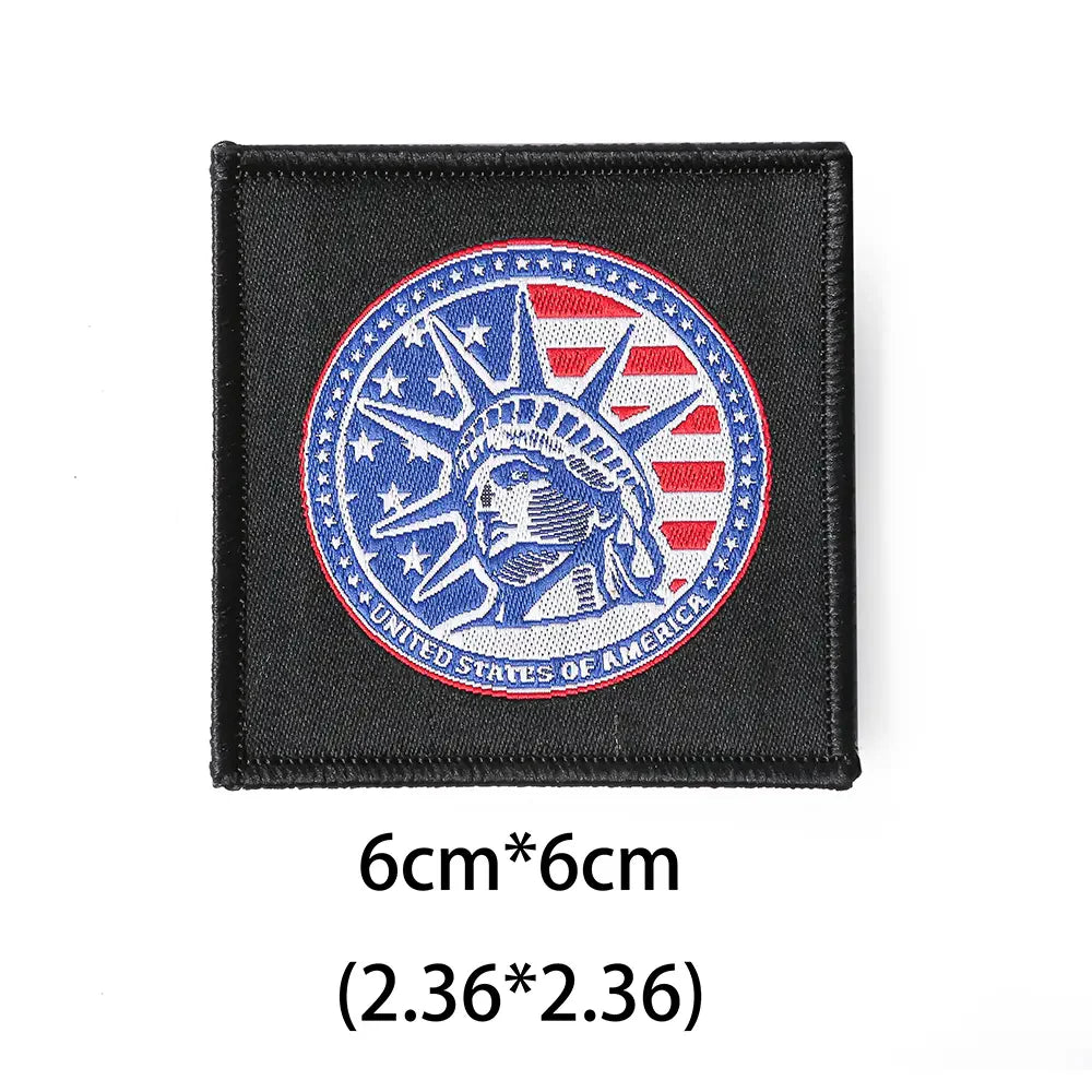 Embroidered Velcro Patches