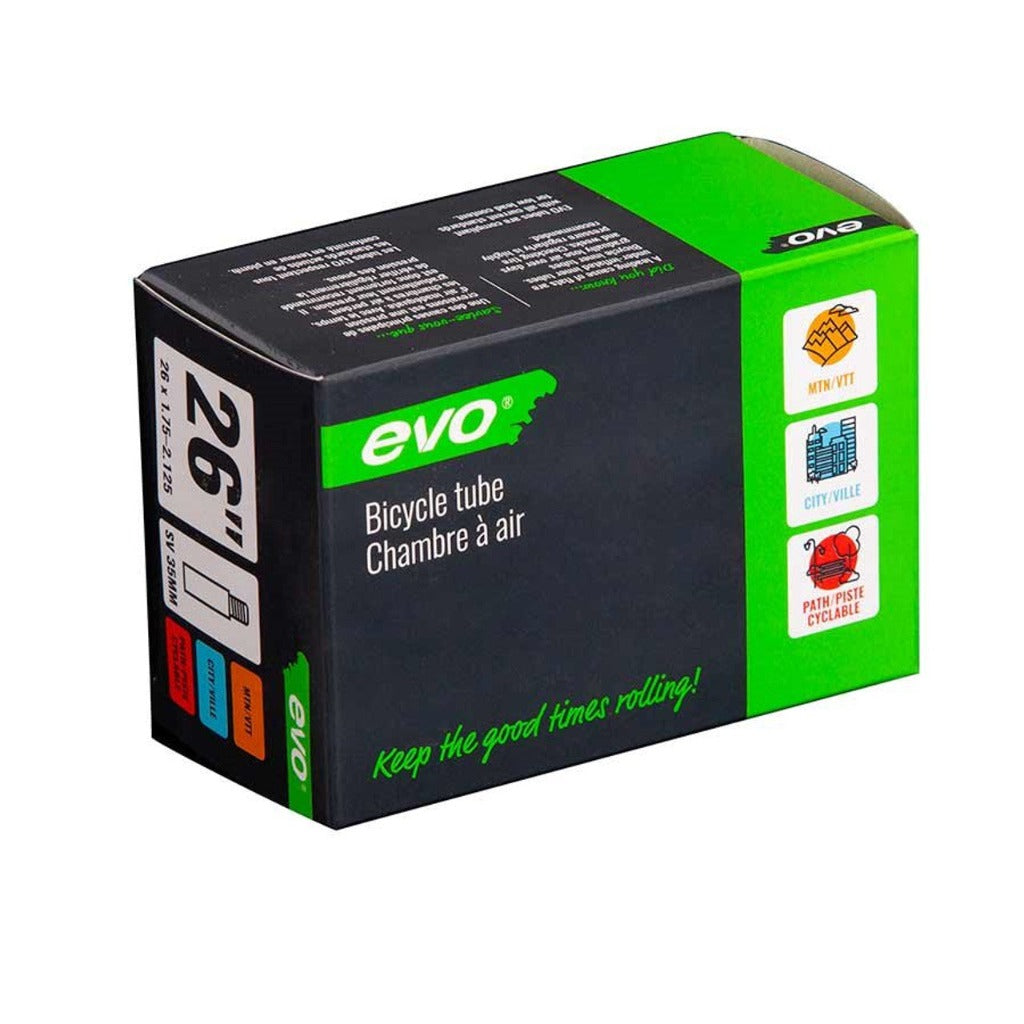 EVO Schrader Tube 26 x 1.75-2.125" 48mm
