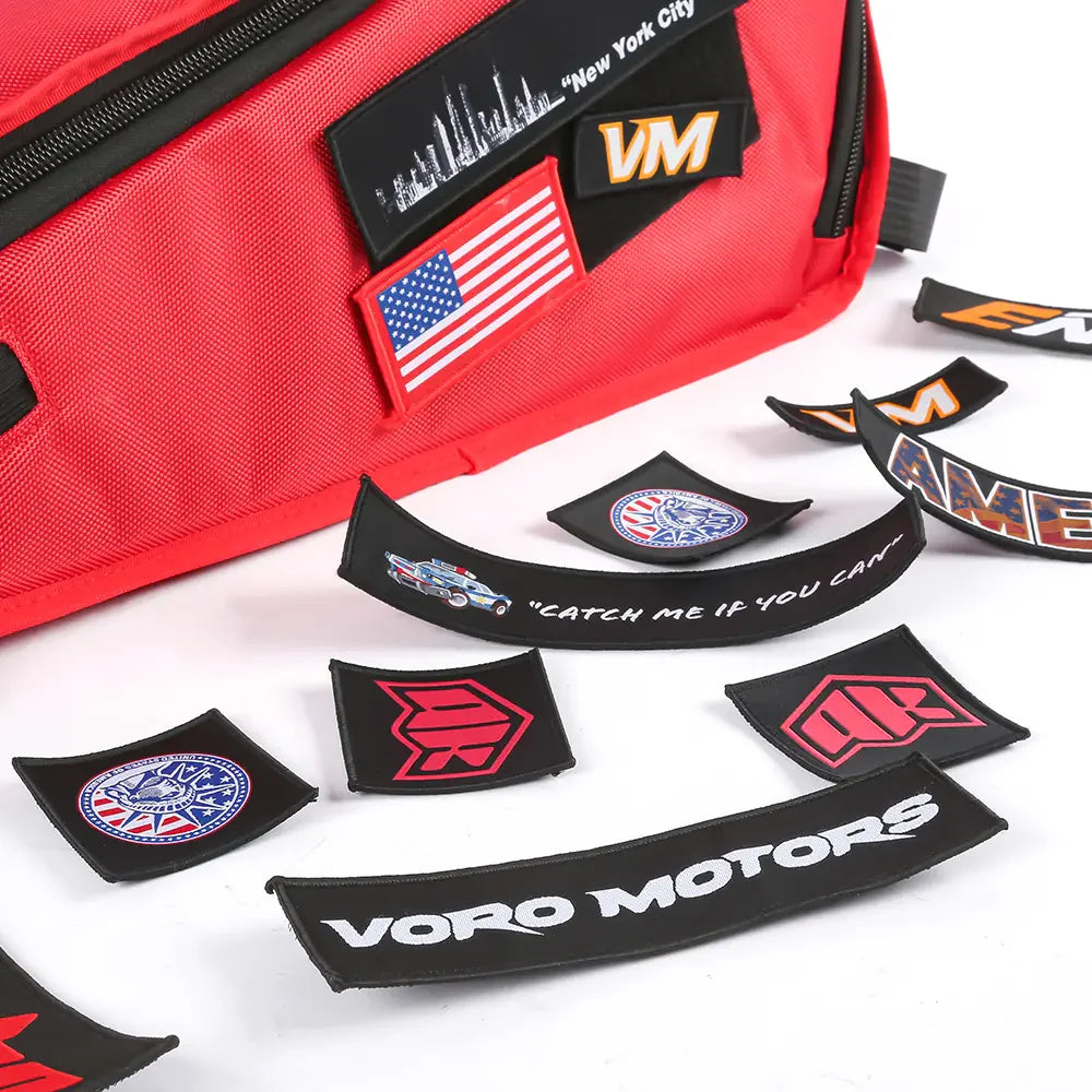 Embroidered Velcro Patches
