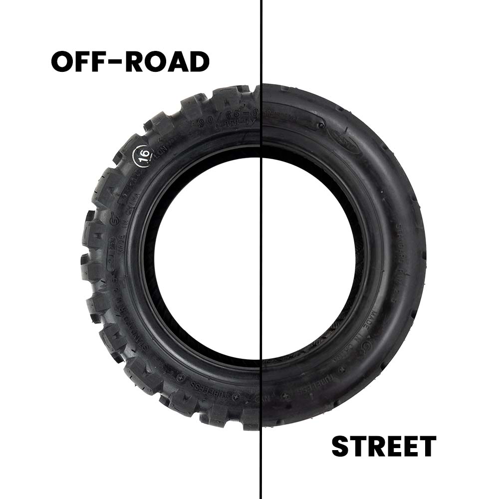 11" Self Sealing Street/Off-Road Tubeless Tires
