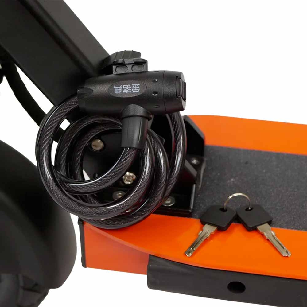 Key Coiled Cable Lock