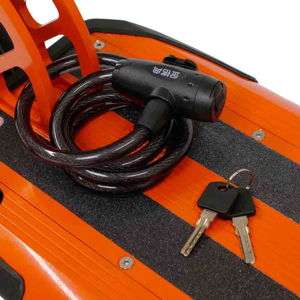 Key Coiled Cable Lock